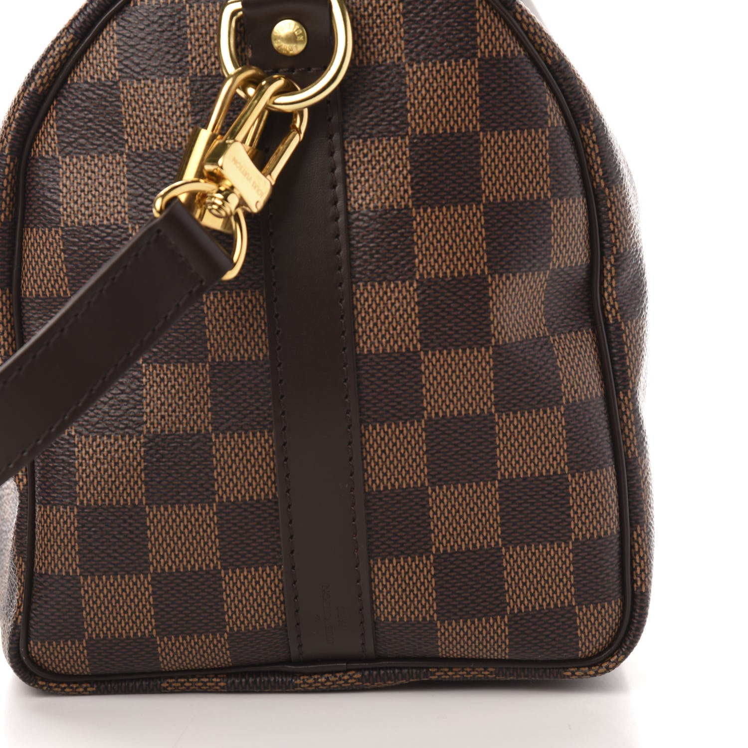 Louis Vuitton Damier Ebene Speedy Bandouliere 25 10 of 11