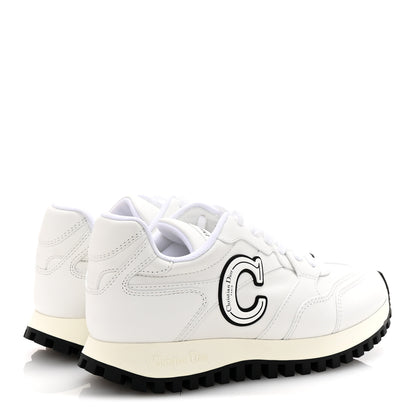 Christian Dior Calfskin C'est Dior Sneakers 37.5 White Black 5 of 10