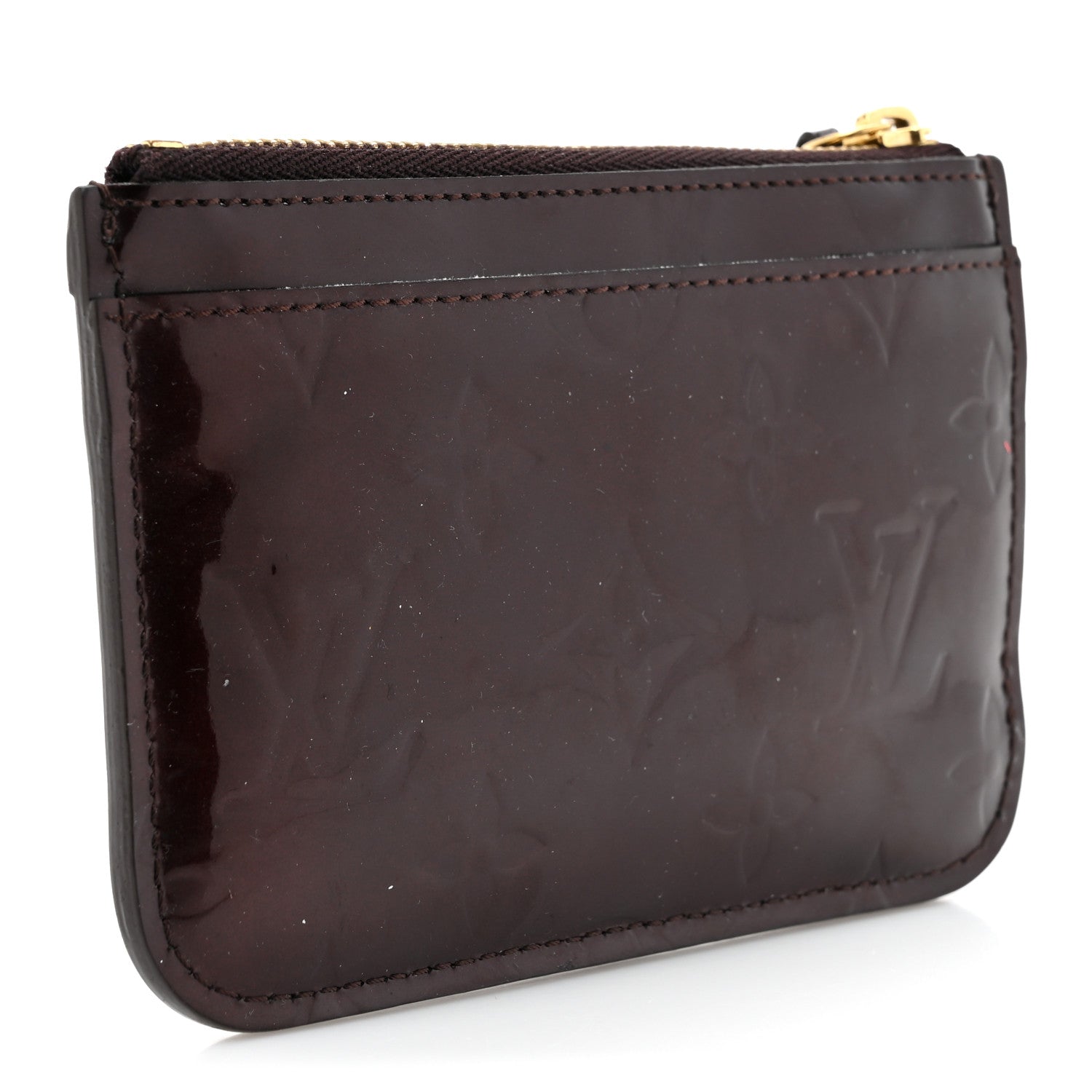 Louis Vuitton Vernis Key Pouch Amarante 3 of 6