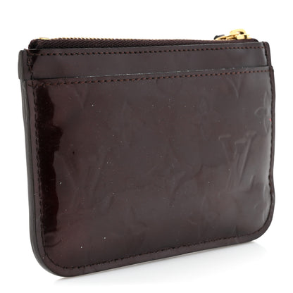 Louis Vuitton Vernis Key Pouch Amarante 3 of 6