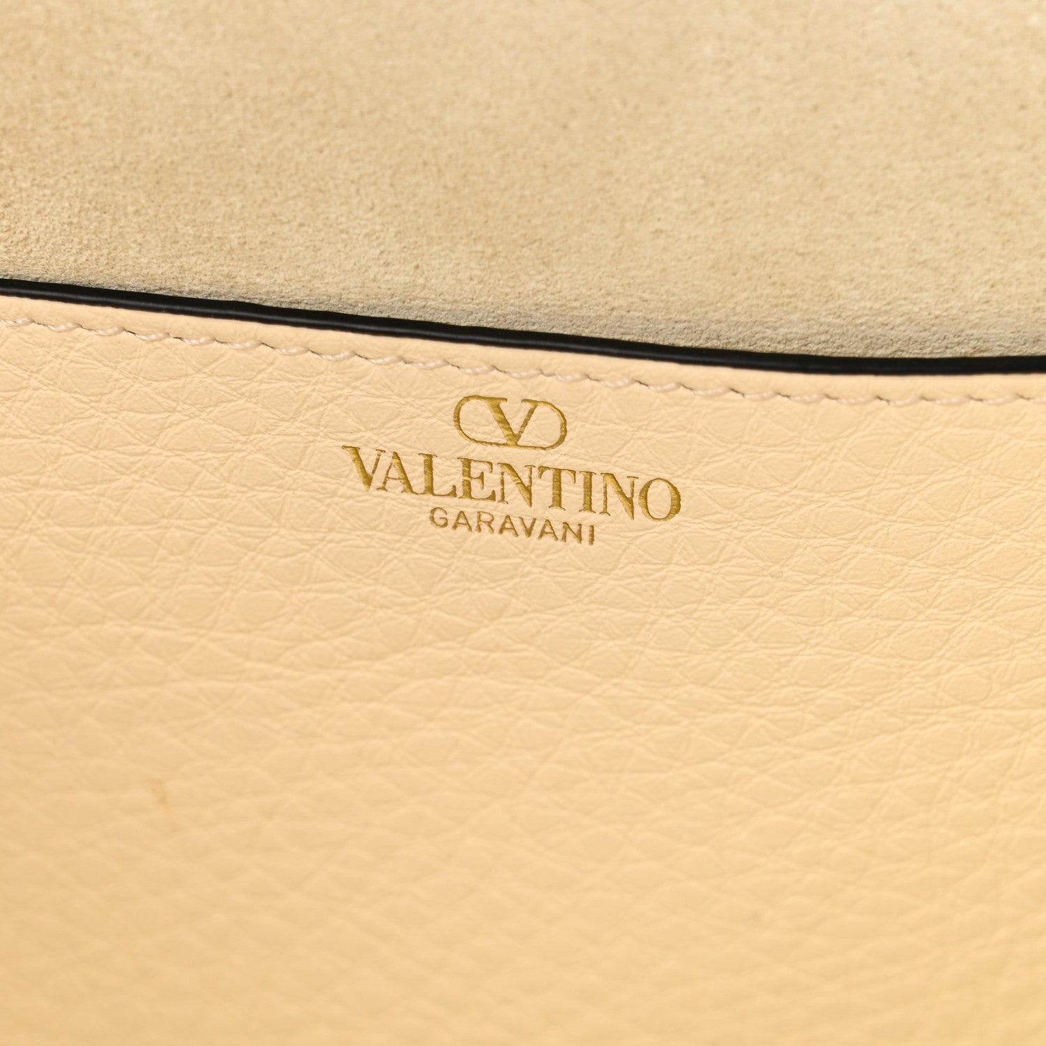 Valentino Garavani Soft Grainy Calfskin Alltime Shoulder Bag White 5 of 9