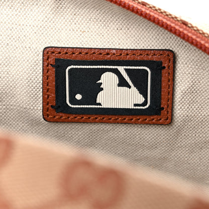 Gucci X MLB GG Monogram LA Dodgers Convertible Belt Bag Beige Ruggine Ivory 8 of 12