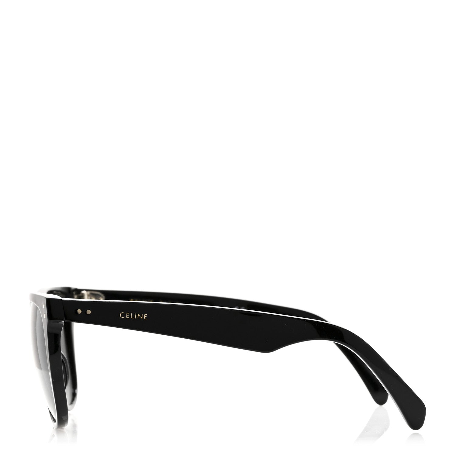 Celine Acetate Polarized Square Sunglasses CL40088I Black 1791417