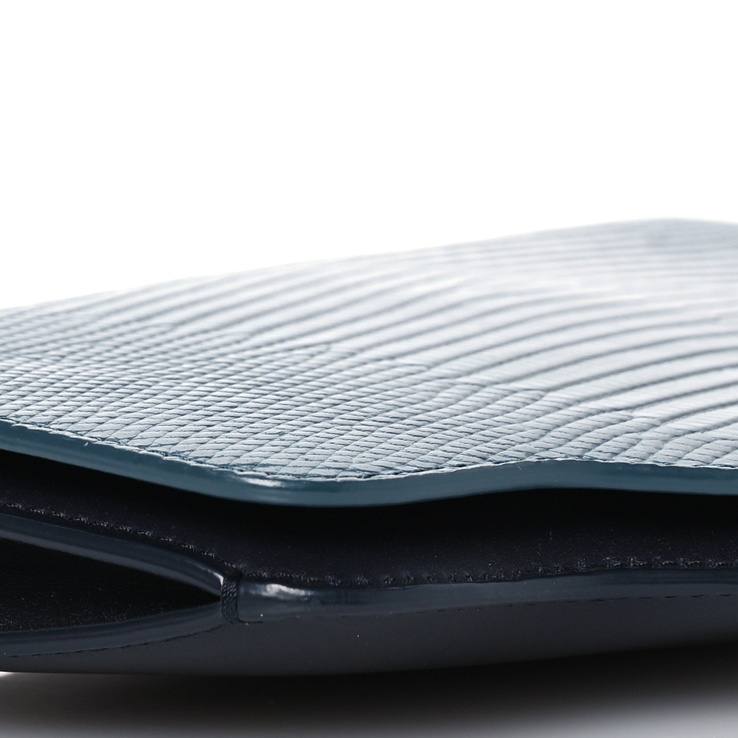 Loro Piana Lizard Crocodile Sesia Clutch Green Black Purple 9 of 16