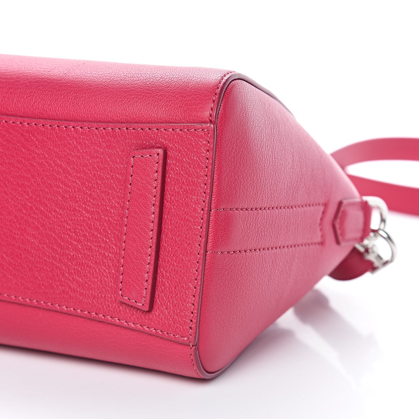 Sugar Goatskin Mini Antigona Fushia