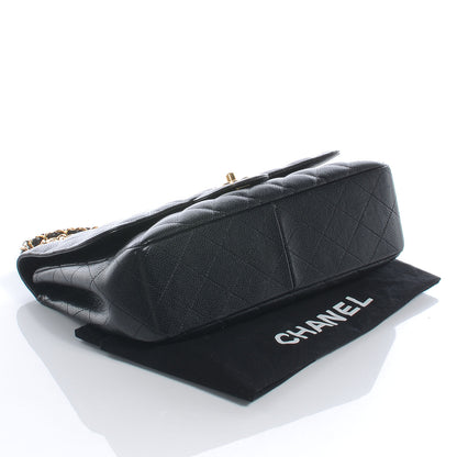 Chanel Caviar Jumbo Single Flap Black 4 of 6