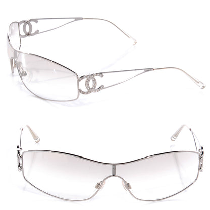 Chanel Crystal CC Logo Sunglasses 4073-B 1 of 5