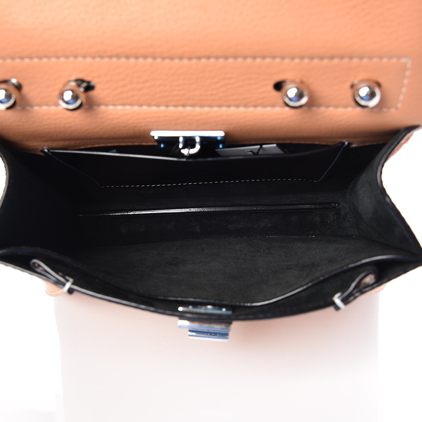 Calfskin Small Hava Top Handle Bag Wheat