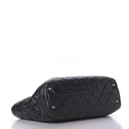 Chanel Aged Calfskin Quilted Reissue 2.55 Tote Black 4 of 9