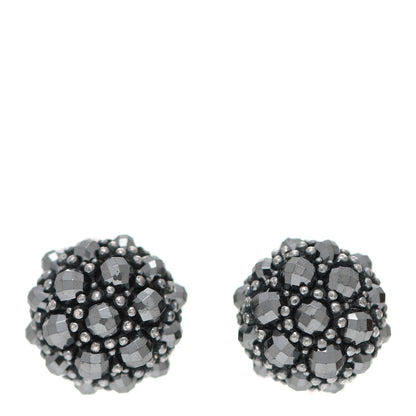 David Yurman Sterling Silver Hematine Cable Berries Earrings 1 of 5