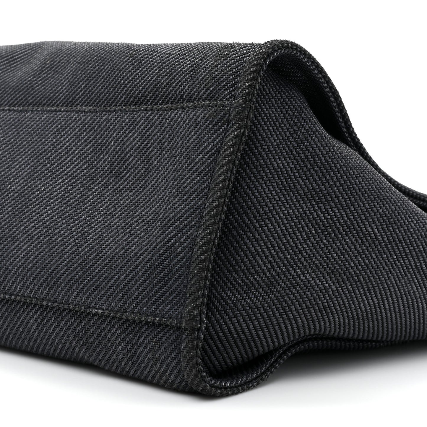 Mixed Fibers Large Deauville Tote Black