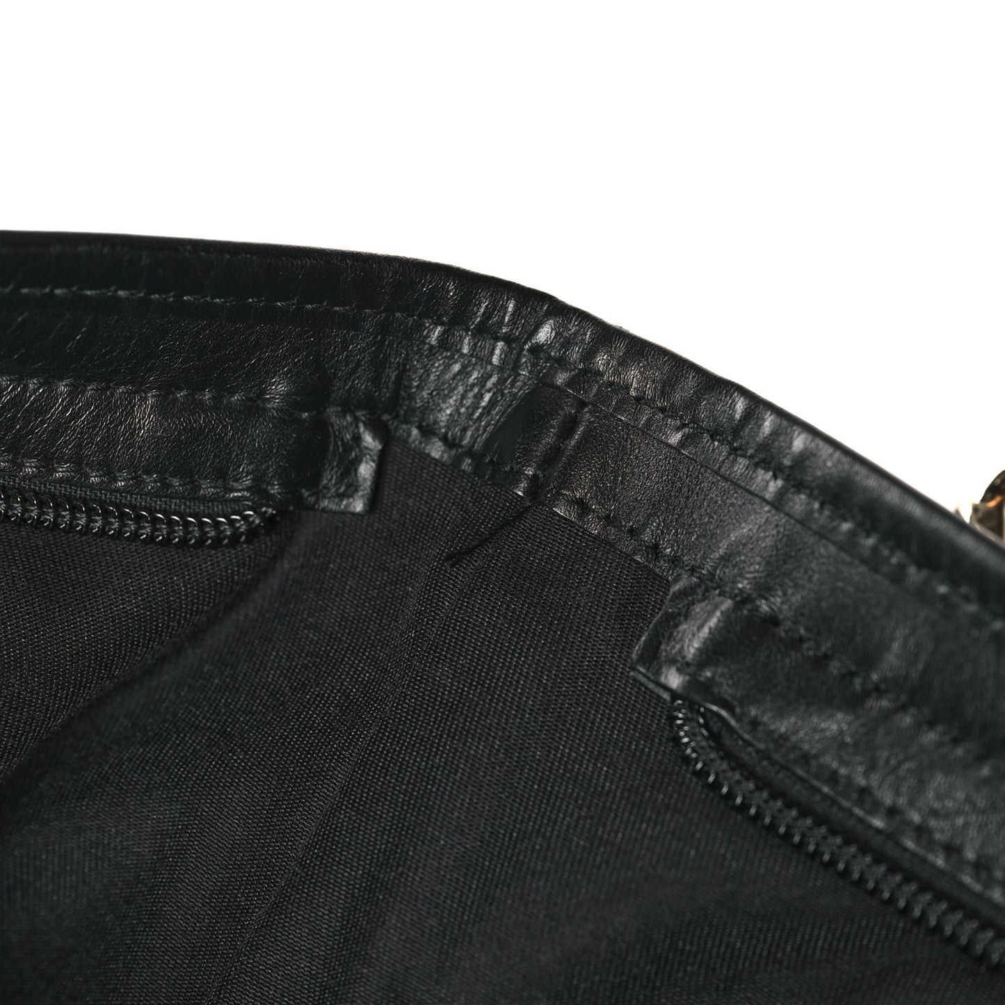 GG Monogram Web Flat Messenger Bag Black