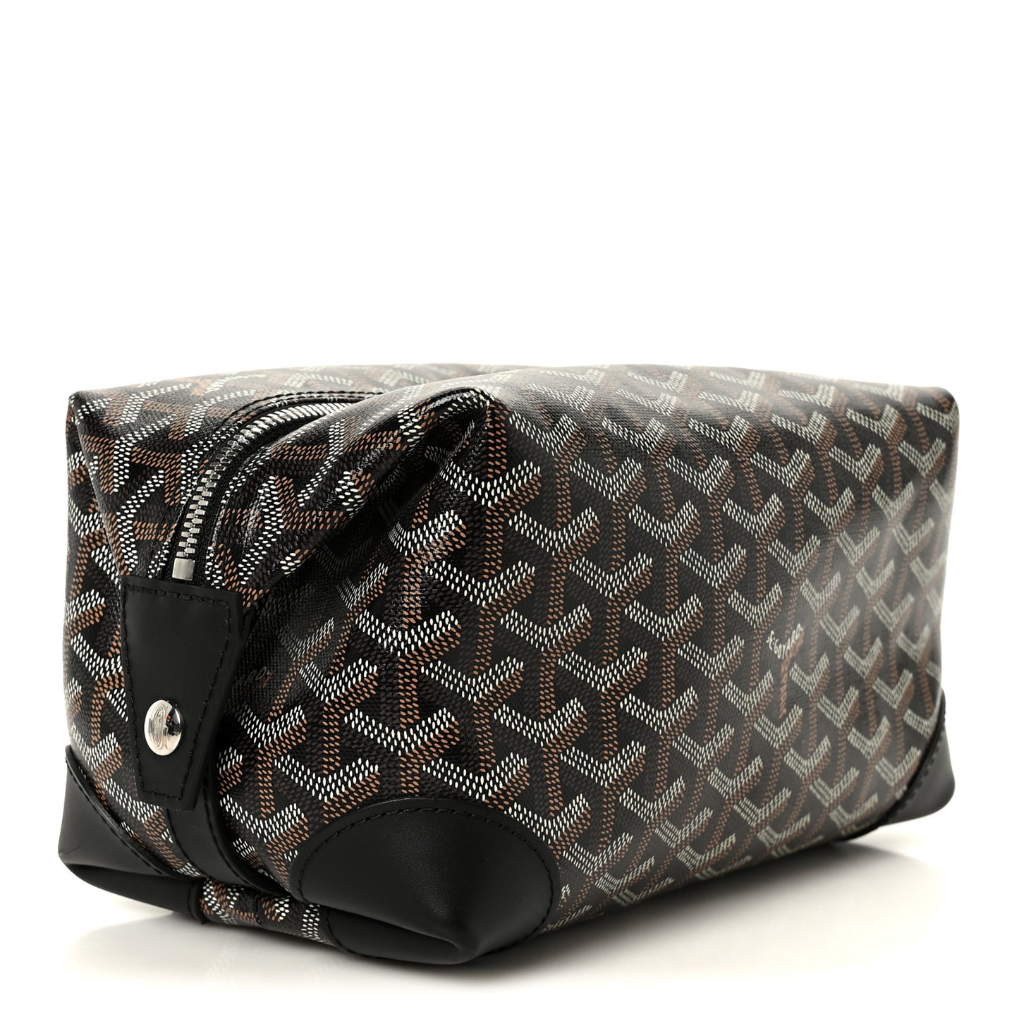 Goyardine Boeing 25 Trousse de Toilette Black
