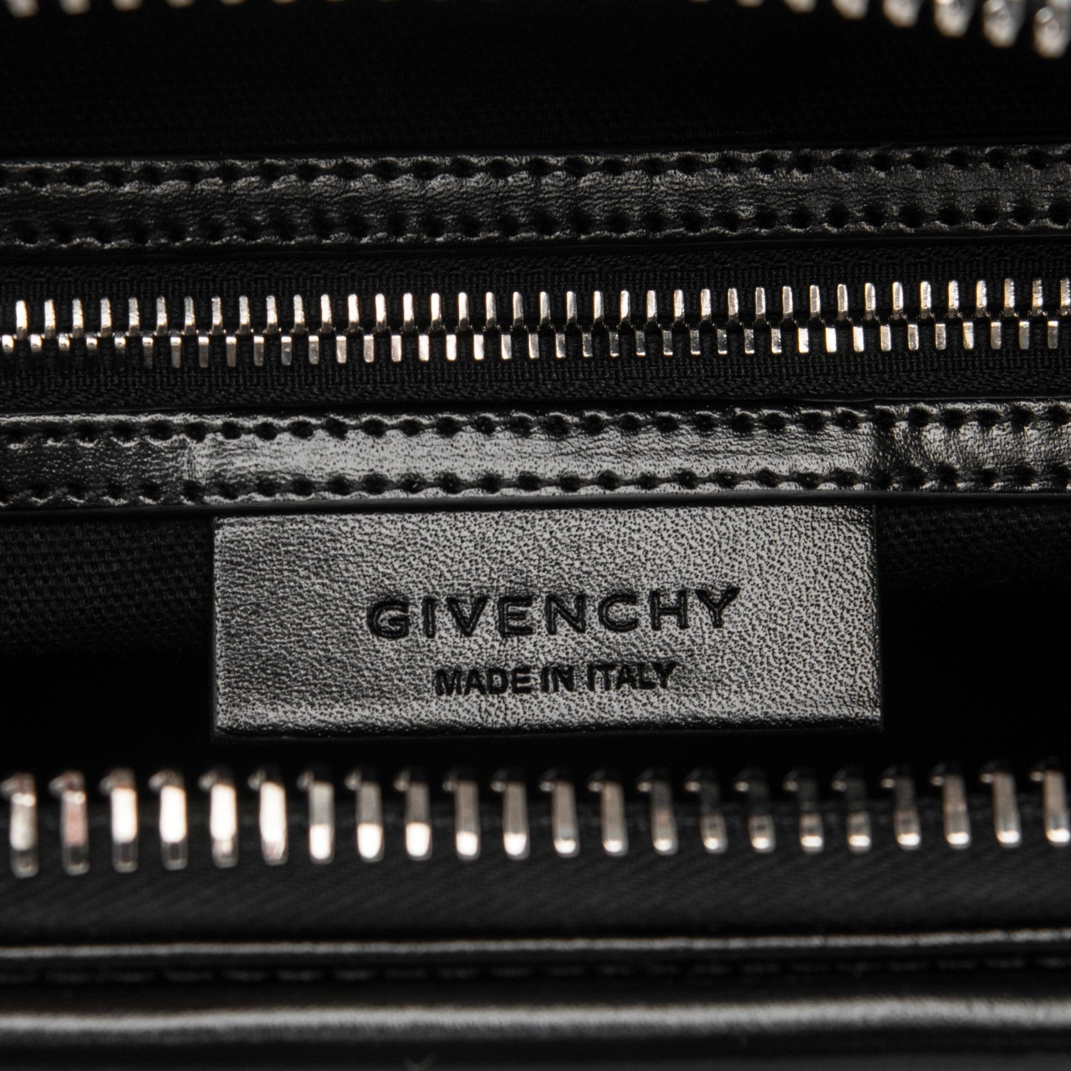 Givenchy Shiny Lord Calfskin Small Antigona Black 6 of 7