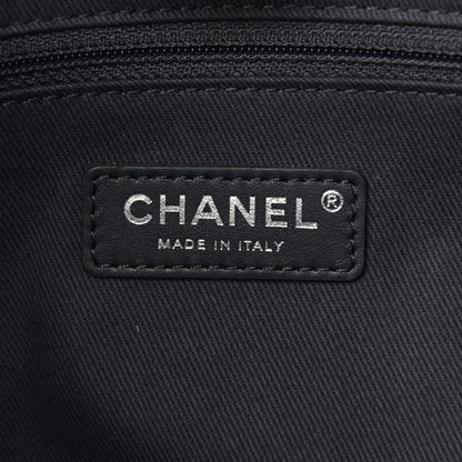 Chanel Lurex Boucle Small Deauville Tote Gray 6 of 10