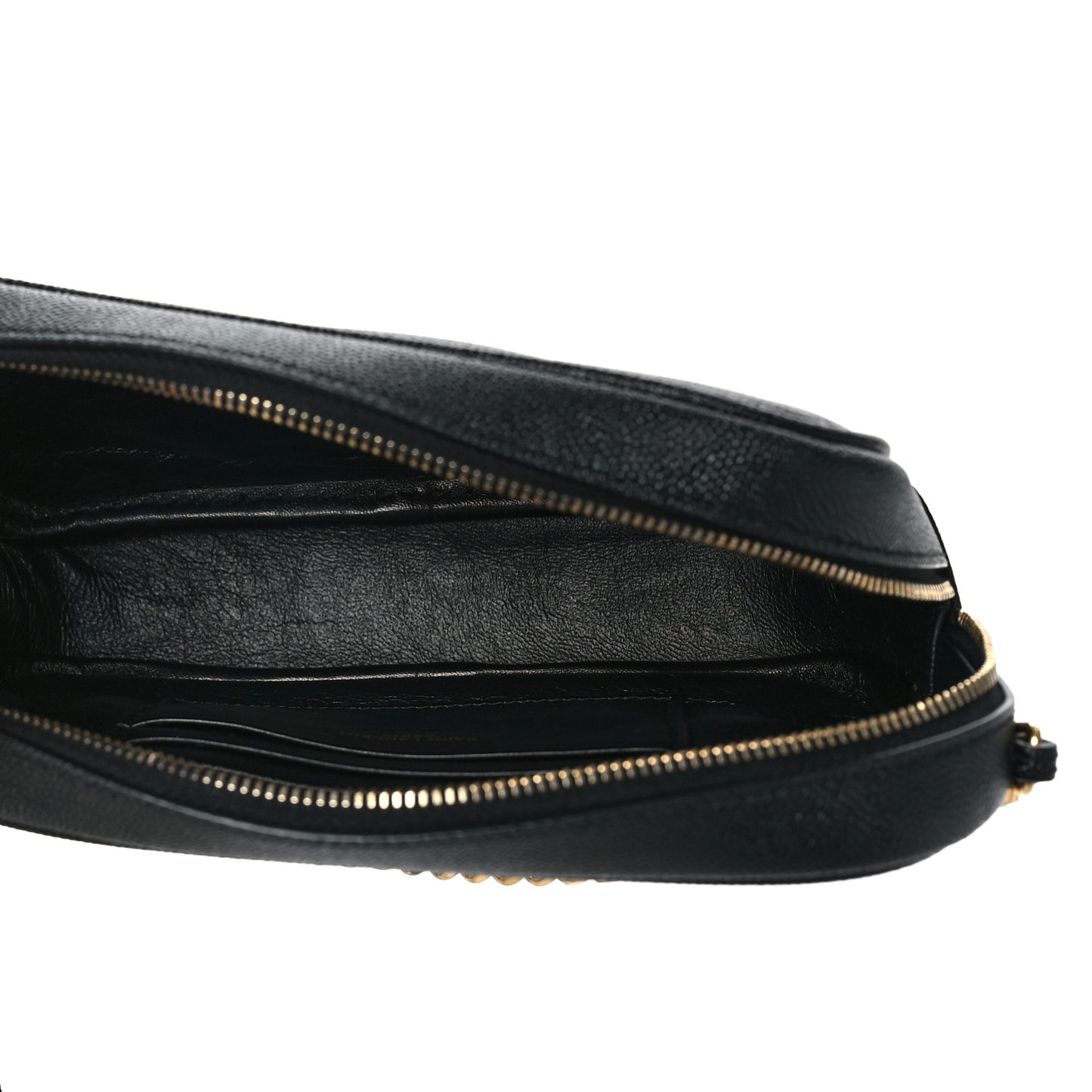 Grain De Poudre Matelasse Monogram Mini Lou Camera Bag Black