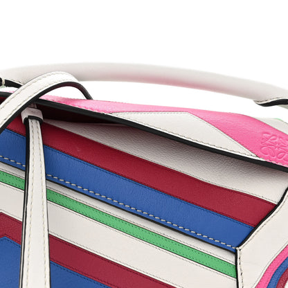 Loewe Calfskin Mini Puzzle Edge Bag Grey Multicolor 7 of 9