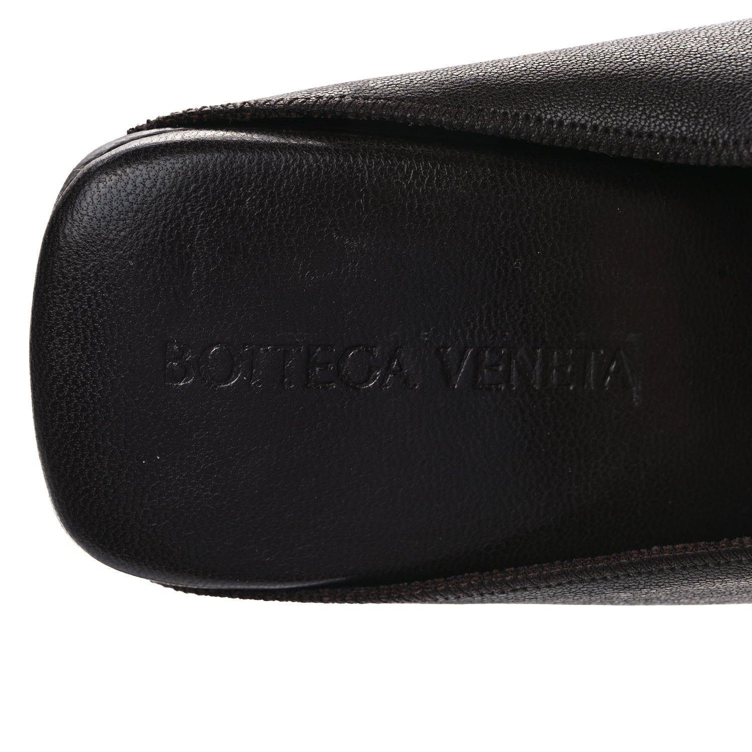 Bottega Veneta Nappa Square Toe Slip-On Mule Sandals 40 Fondante 7 of 9