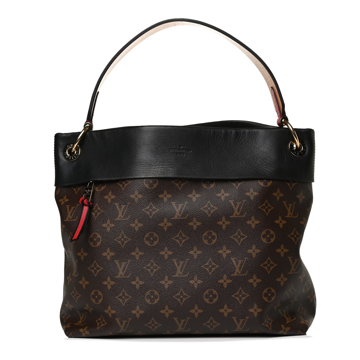 Louis Vuitton Monogram Tuileries Hobo Black 1 of 14