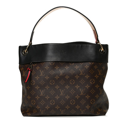 Louis Vuitton Monogram Tuileries Hobo Black 1 of 14