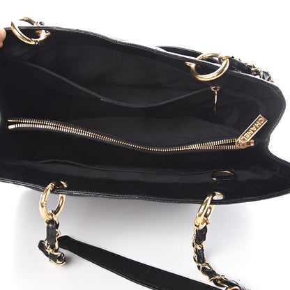 Chanel Caviar Quilted Grand Shopping Tote GST Black 5 of 15