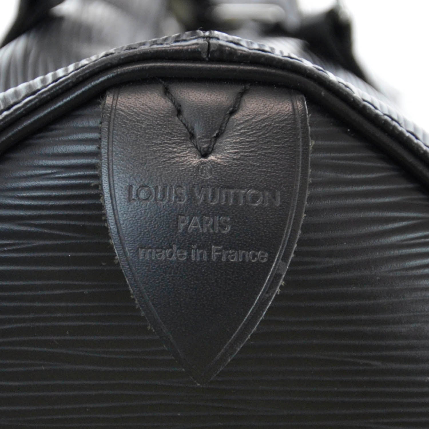 Louis Vuitton Epi Speedy 25 Black 6 of 8