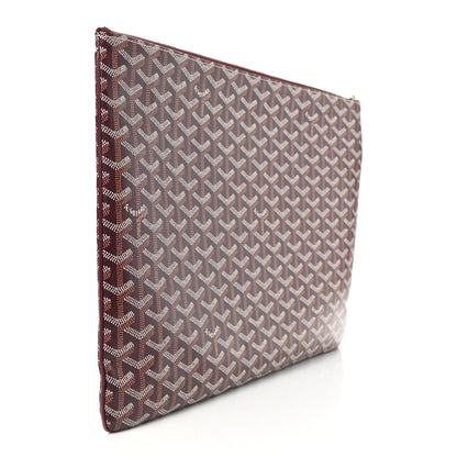 Goyard Goyardine Senat Pochette GM Burgundy 3 of 6