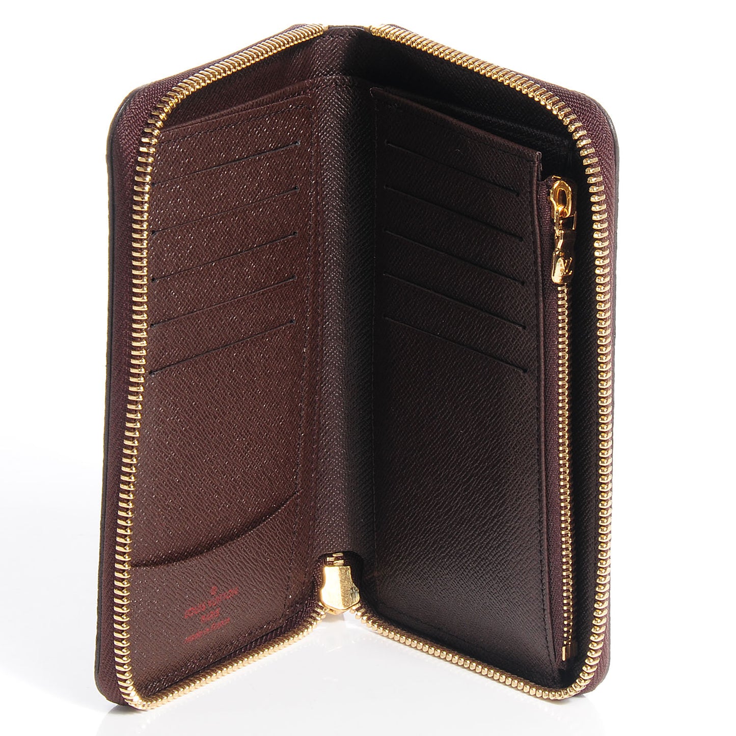 Damier Ebene Zippy Compact Wallet
