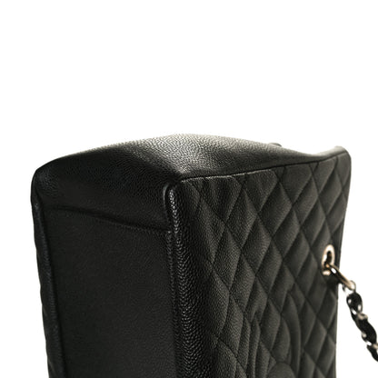 Chanel Caviar Quilted Grand Shopping Tote GST Black 12 of 14
