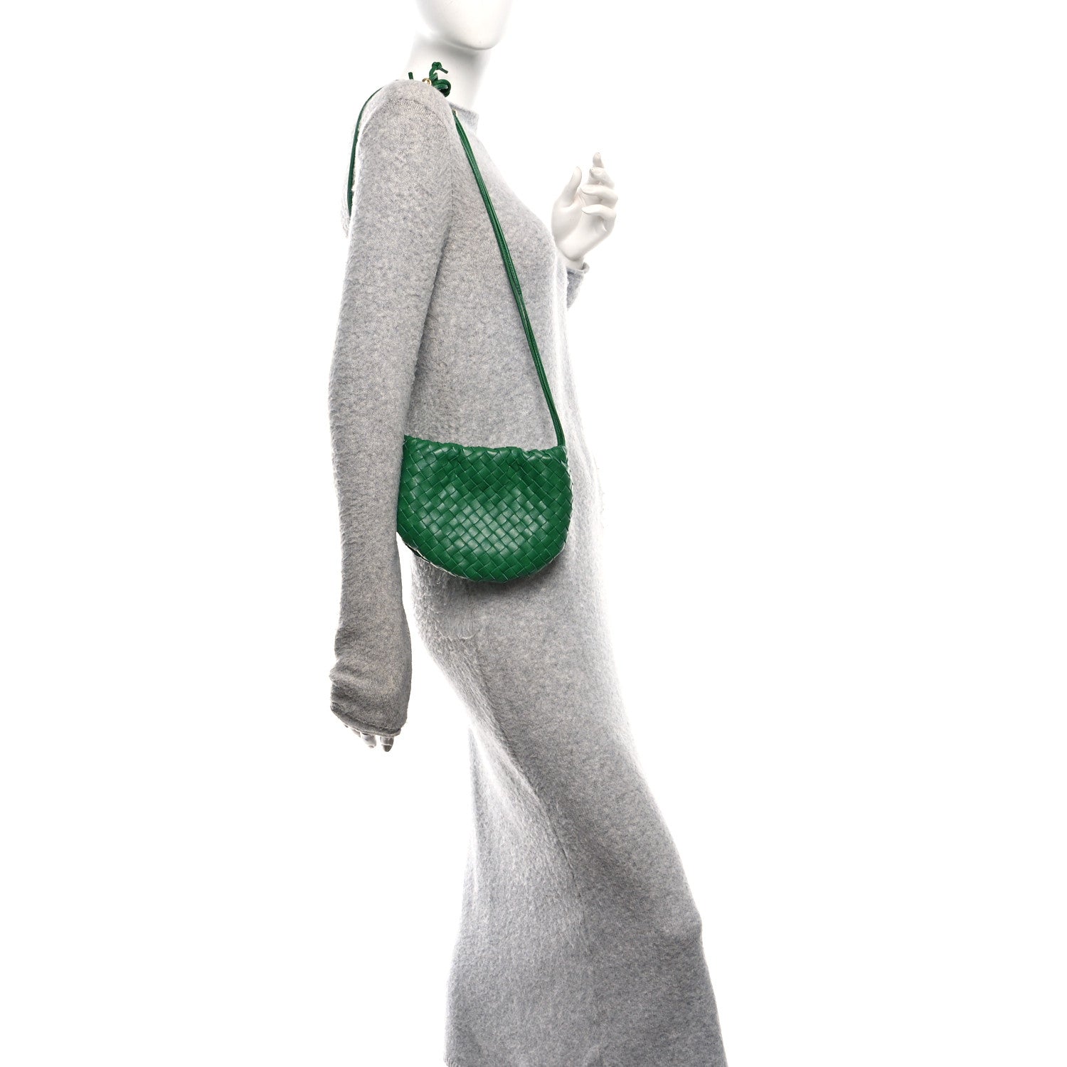 Bottega Veneta Nappa Intrecciato Mini Bulb Racing Green 2 of 10