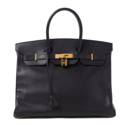 Hermes Ardennes Birkin 35 Black 1 of 32