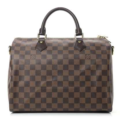 Louis Vuitton Damier Ebene Speedy Bandouliere 30 1 of 9