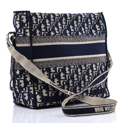 Christian Dior Oblique Medium Diorcamp Messenger Blue 3 of 13