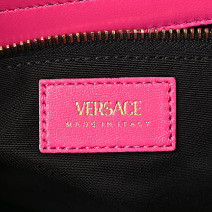 Versace Nappa Quilted Medusa Chain Shoulder Bag Pink 6 of 8