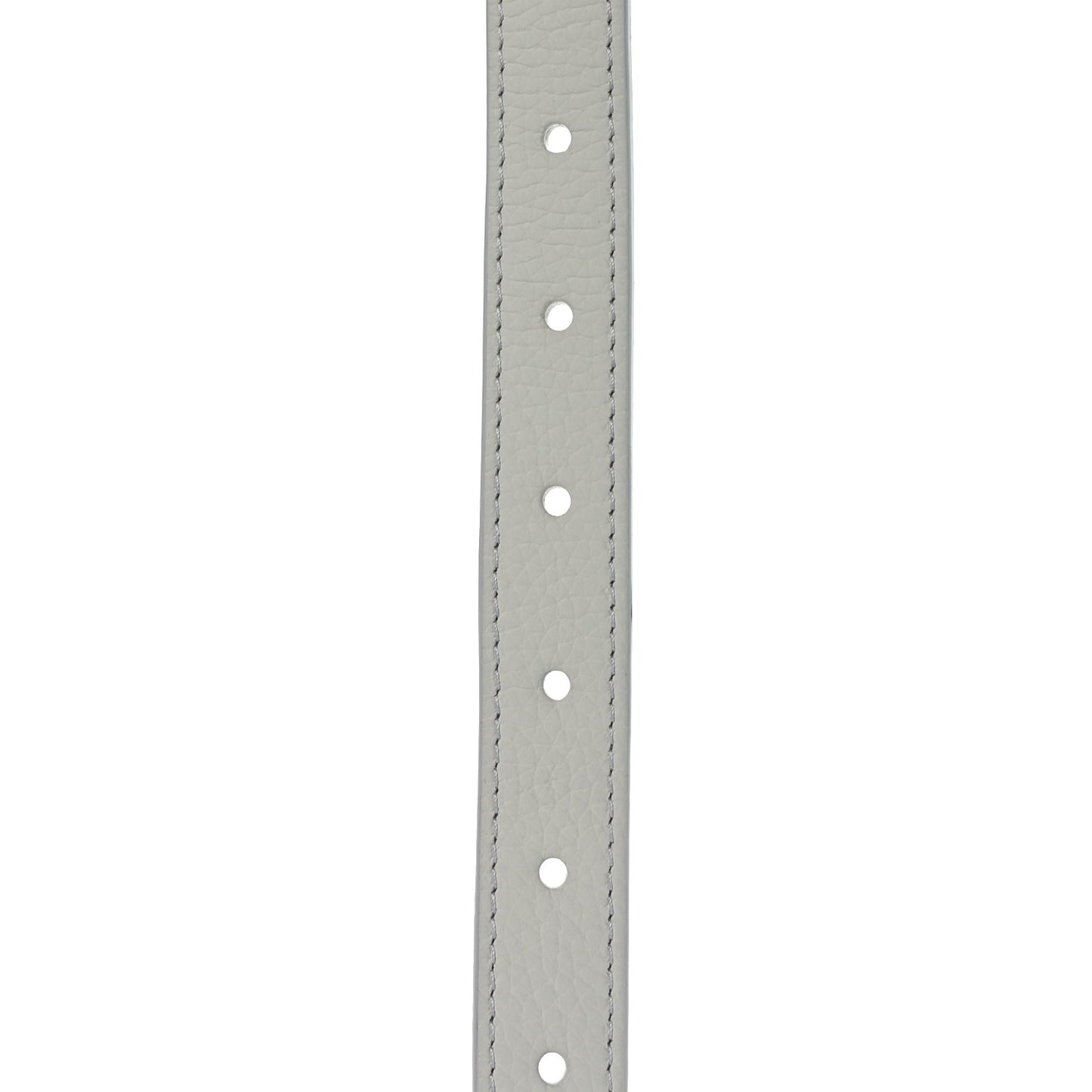 Taurillon Keepall Bandouliere Shoulder Strap White