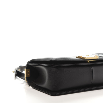 Chanel Caviar Quilted Medium Boy Flap Black 7 of 12