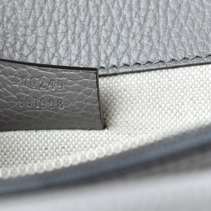 Gucci Pebbled Calfskin Small Dionysus Shoulder Bag Dusty Grey 6 of 11