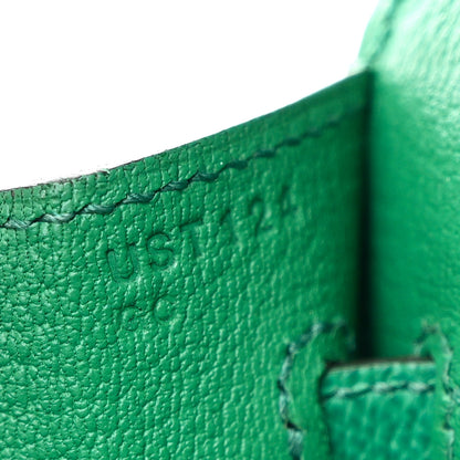 Hermes Epsom Birkin Sellier 25 Vert Jade 7 of 14