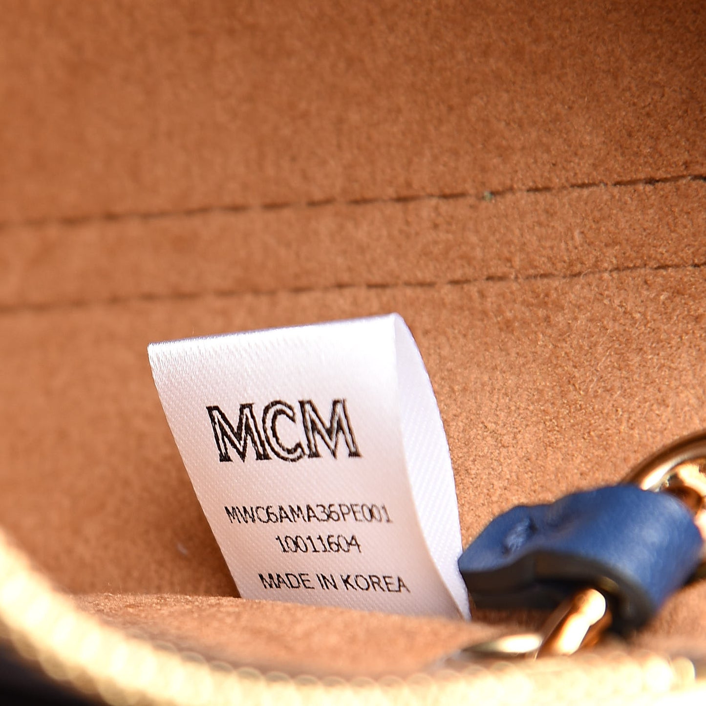 Grained Calfskin Small Milla Clutch Pale Mauve Navy