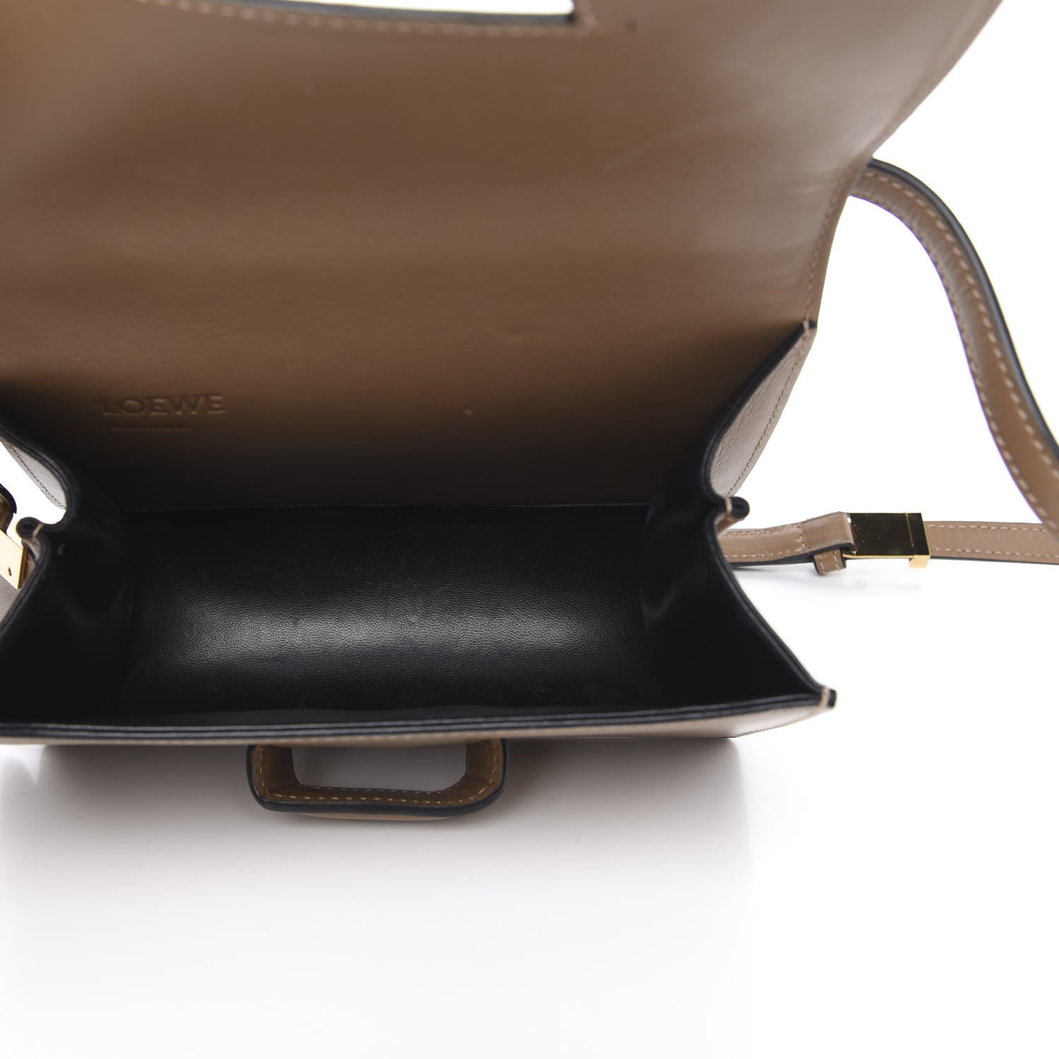 Loewe Calfskin Small Barcelona Shoulder Bag Mink 5 of 13