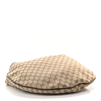 Gucci Monogram Large Wave Hobo Dark Brown 4 of 9