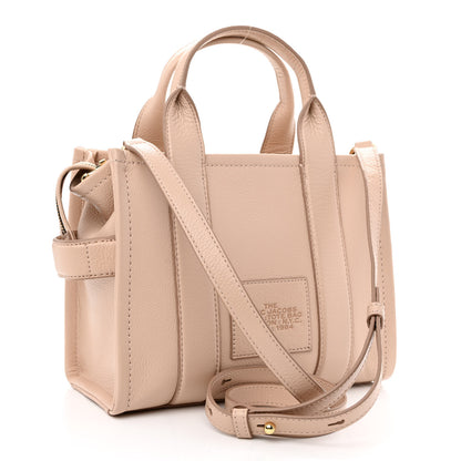 Marc Jacobs Grained Calfskin Small The Tote Bag Rose Dust 3 of 11