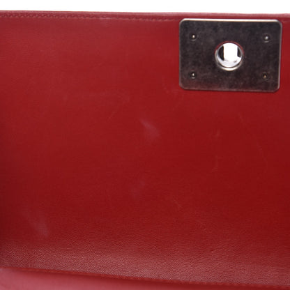 Chanel Lambskin Medium Boy Flap Red 12 of 12