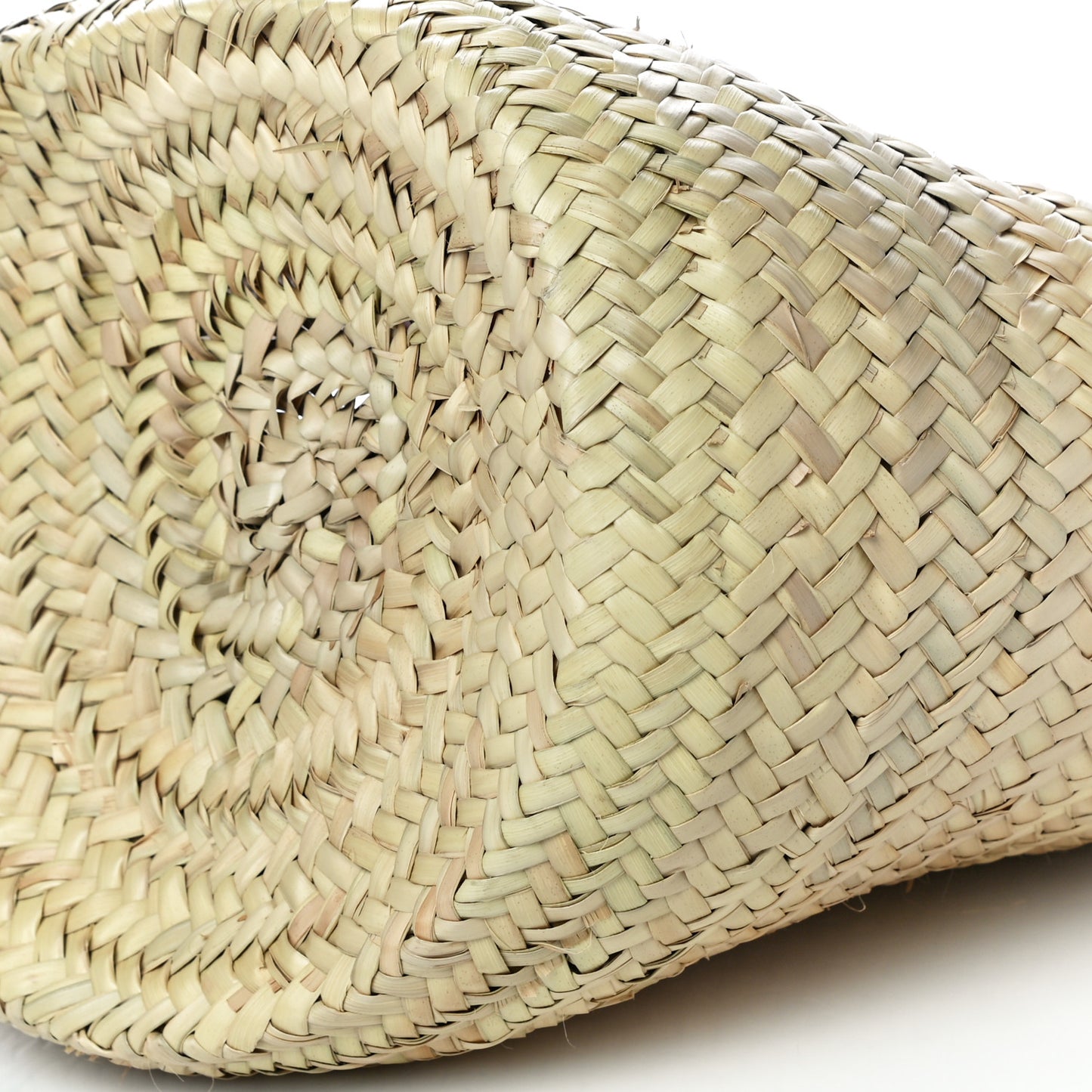 Woven Straw Loubishore Tote Yellow