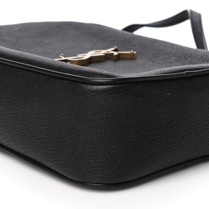 Saint Laurent Lambskin Monogram Small Lou Camera Bag Black 10 of 11