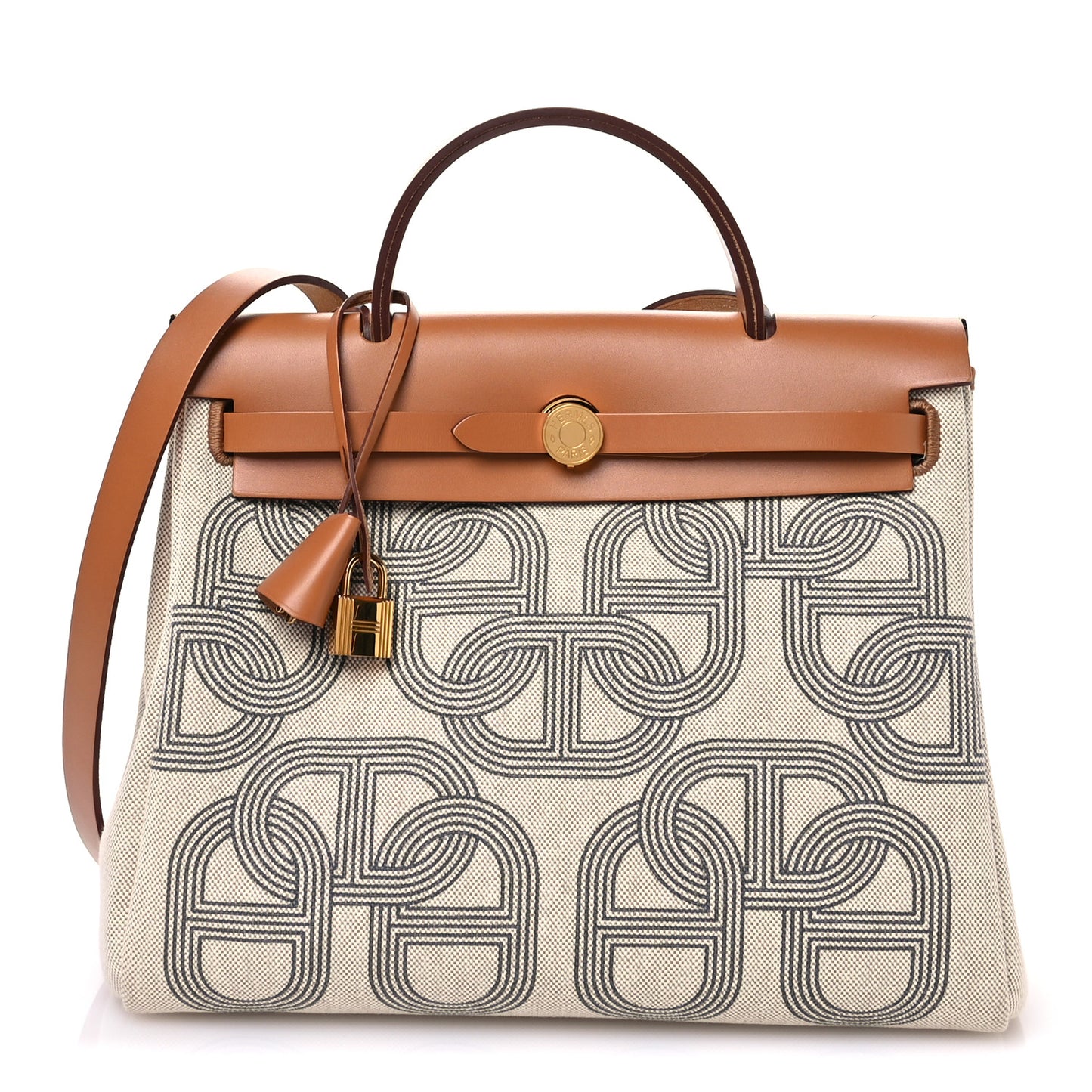 H Plume Canvas Vache Hunter Circuit 24 Herbag Zip Retourne 31 Gris Meyer Ecru Beige Naturel