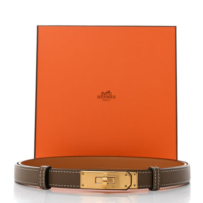 Hermes Epsom Kelly Belt Etoupe 4 of 4