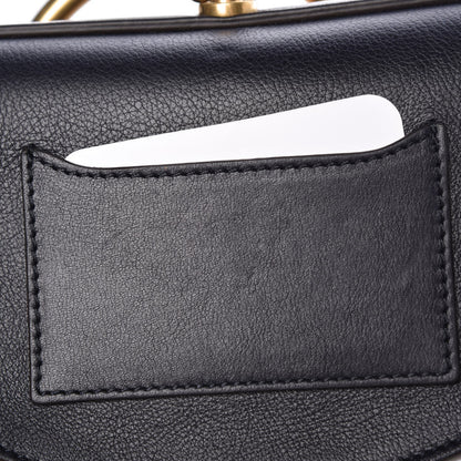 Chloe Suede Calfskin Constellation Studded Small Nile Bracelet Minaudiere Bag Full Blue 11 of 11