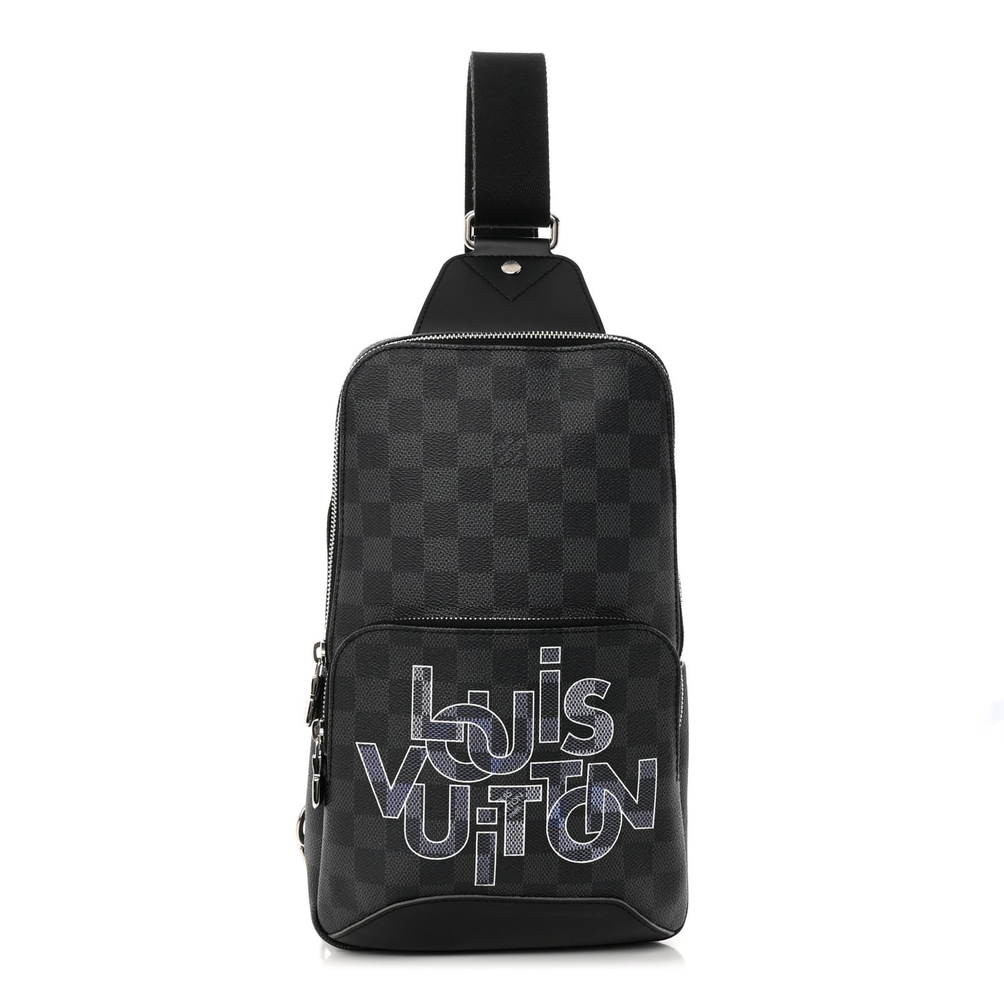 Damier Graphite Logo Avenue Sling Backpack
