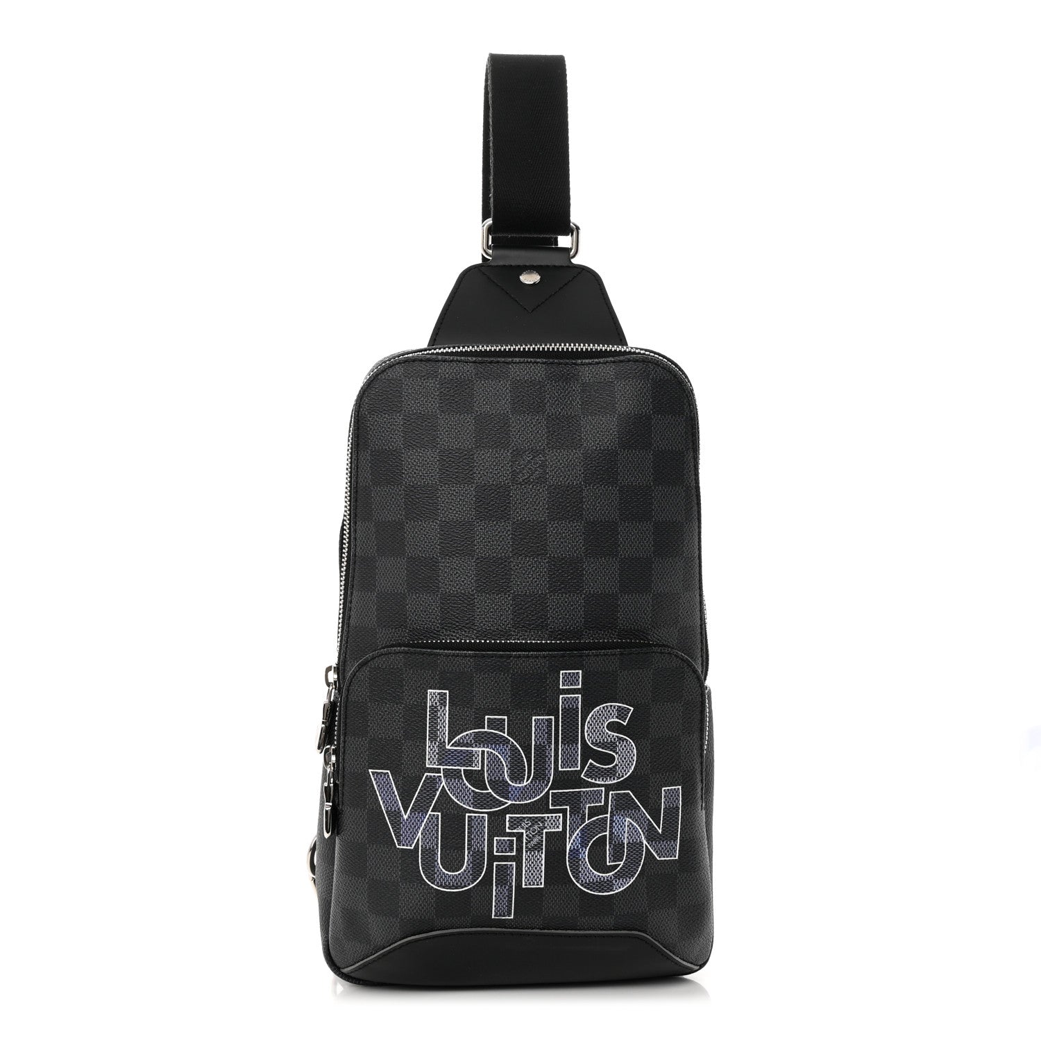 Louis Vuitton Damier Graphite Logo Avenue Sling Backpack 1 of 12